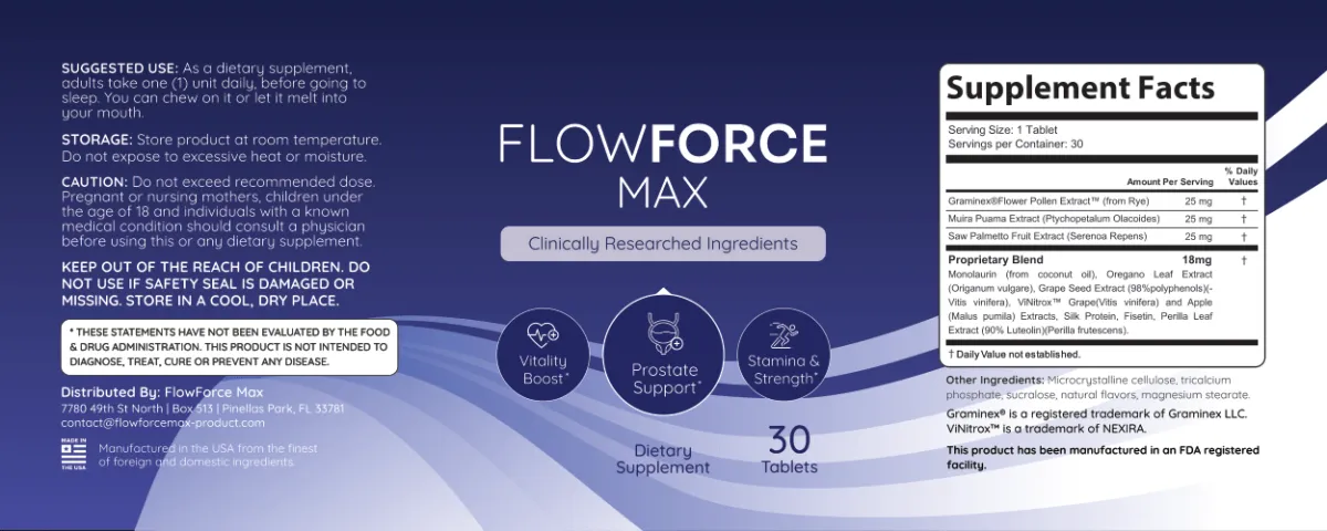 FlowForce-Max-Ingredients